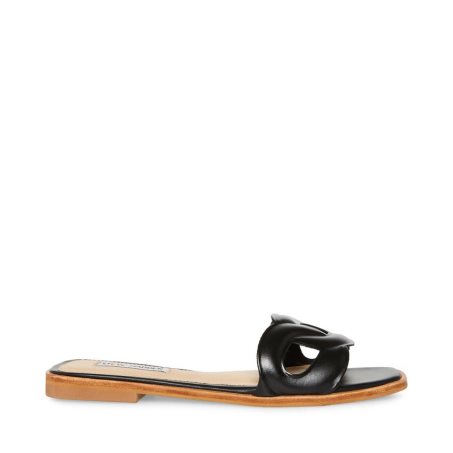 Sandalias de Diapositivas Steve Madden Helene Mujer Negras | ES AH0ES9